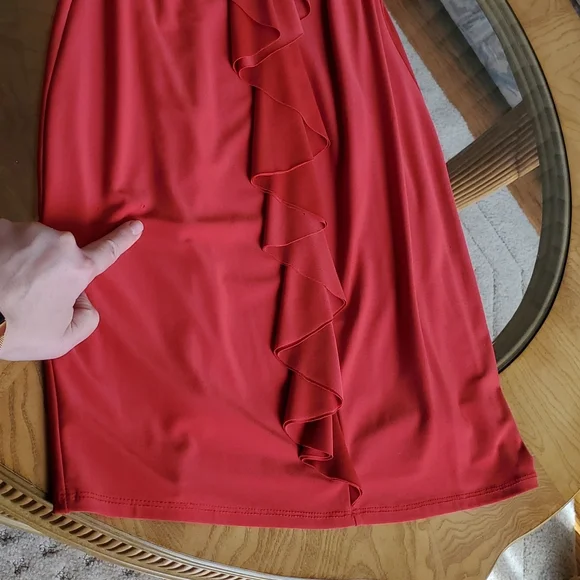 Nine west Coral dress size 6 - Picture 7 of 11